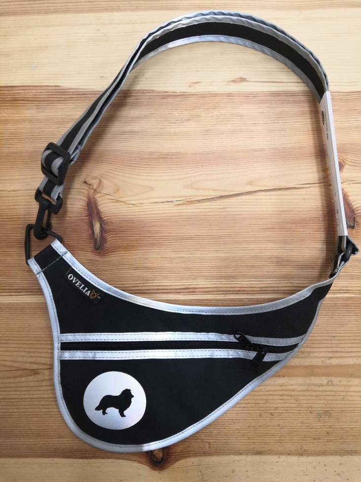 Heijastinolkavyö Ovelia PLUS shetlanninlammaskoira-siluetti Tikkerperi - Eläinihmisen heijastimet ja turvavalot - 027456 - 1