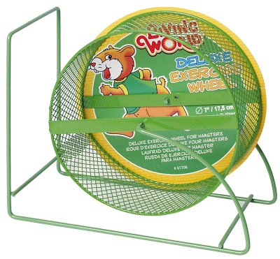 Juoksupyörä 17cm metallia Living World - Pieneläinten aktivointi ja koulutus - 018516 - 1