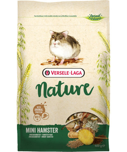 Kääpiöhamsteri rehumix 400g Nature VL - Hamsterin ja hiirien ruoka - 024726 - 1
