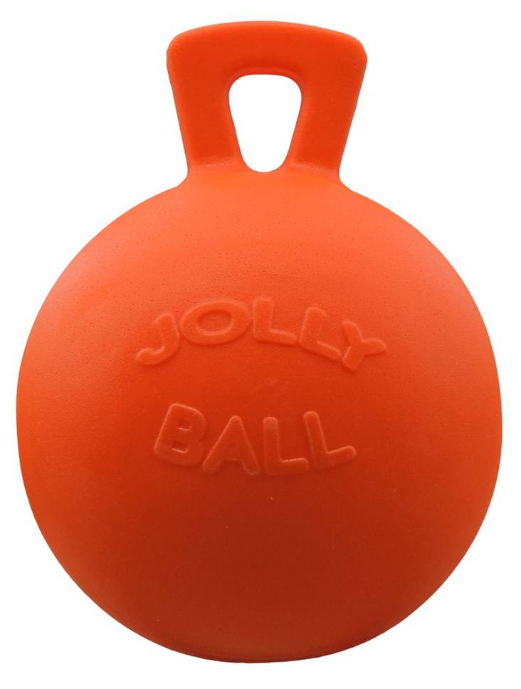 Kahvapallo 25cm oranssi vaniljan toksuinen Jolly Ball - Hevosen lelut ja aktivointi - 029006 - 1