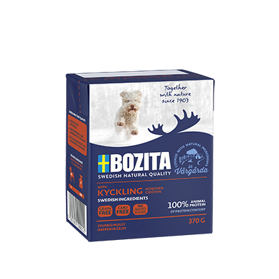 Kana hyytelössä 370g Bozita Dog - Koiran säilykkeet aikuisille koirille - 007826 - 1