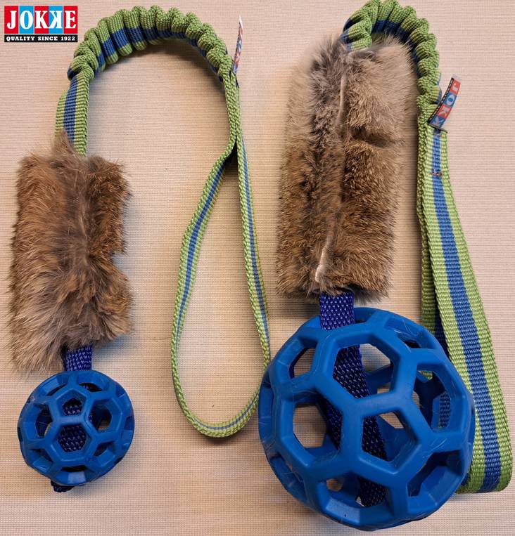 Kanipatukka JW pallolla ja joustokahvalla JOKKE - Motivointipatukat, -pallot, purutyynyt - 038776 - 1