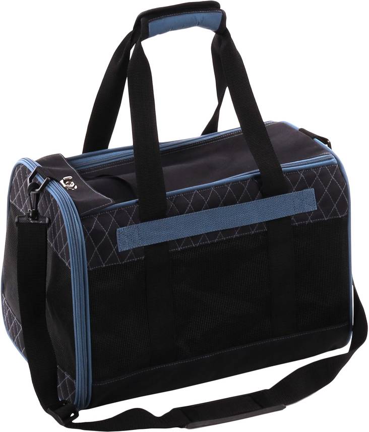 Kantokassi Hakon 43x29x29cm musta Flamingo - Koiran pyöräkorit ja kantokassit - 036356 - 1