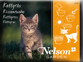 Kissanruohon siemenet 25g Nelson Garden - Kissan herkut ja makupalat - 023146 - 1