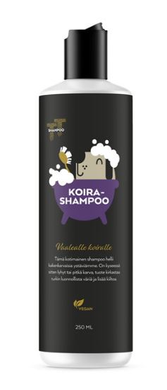 Kotimainen shampoo vaalealle turkille 250ml TT Dog - Koiran shampoot - 027556 - 1