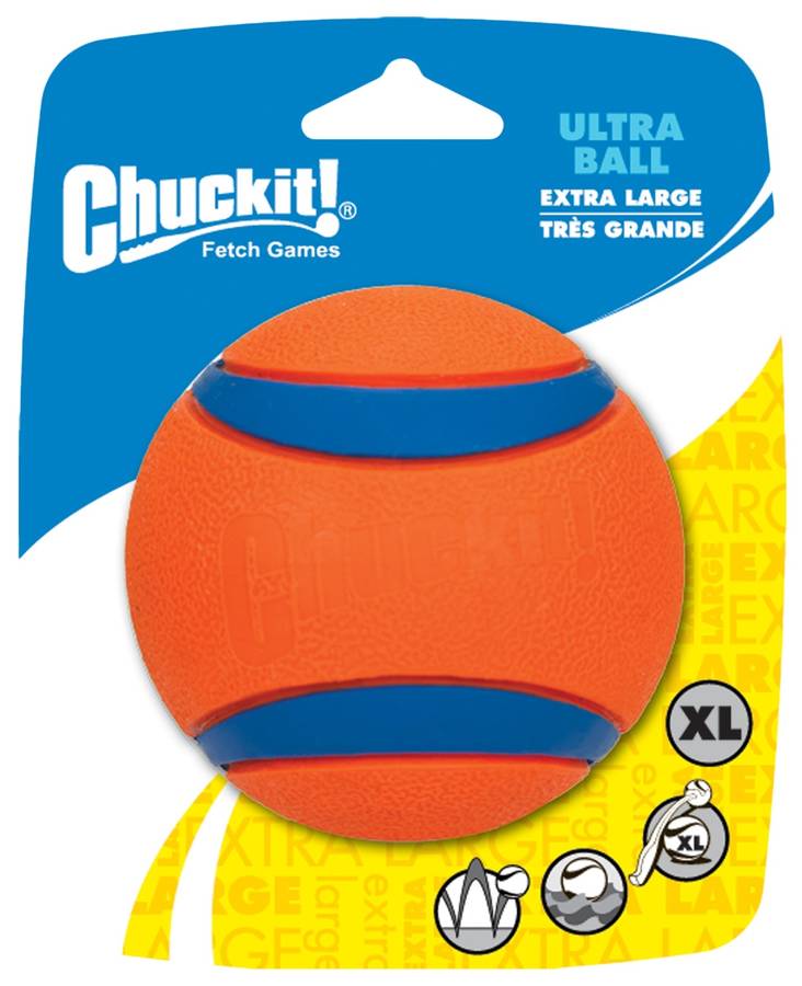 Kumipallo Ultra Ball XL 9cm Chuckit - Koiran pallot ja heittolelut - 028926 - 1