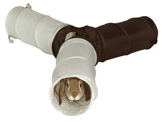 Leikkitunneli 18x47cm 3-haaraa Trixie - Pieneläinten lelut ja puuhasteltavat - 020616 - 1