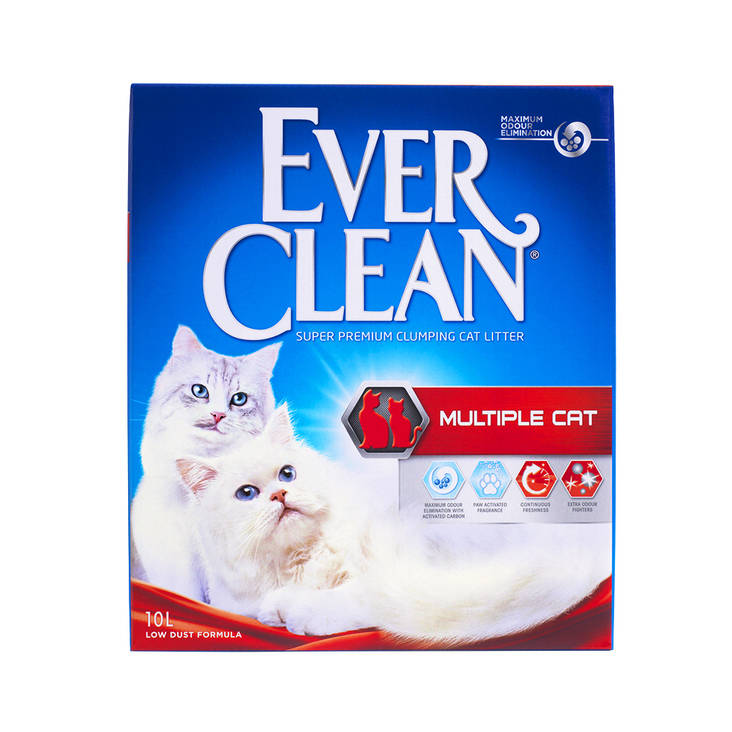 Multiple Cat Ever Clean - Kissanhiekat ja hiekan hajusteet - 000546 - 1