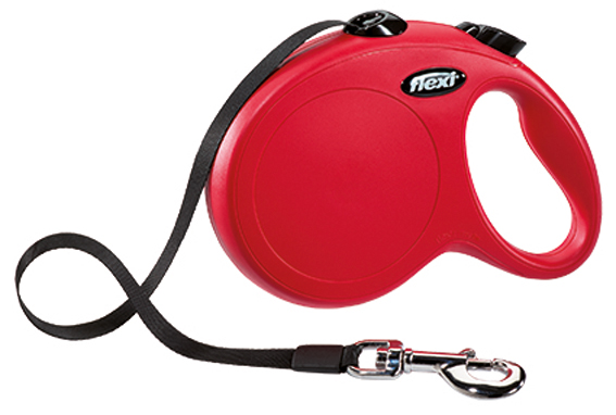 New Classic L 5m max 50kg nauha punainen Flexi - Koiran kelataluttimet - 007096 - 1