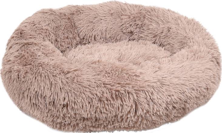 Pehmopeti Krems pyöreä vaaleanruskea Flamingo - Koiran reunalliset pedit - 038196 - 1