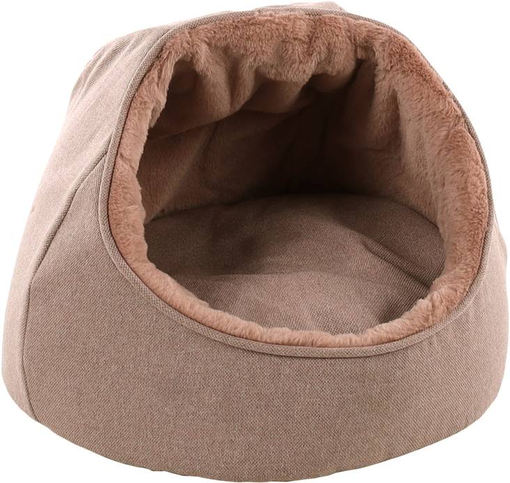 Pesäluola Lana 46x46x36cm vanha rosa Flamingo - Kissan pesä-, iglu- ja riippupedit - 035246 - 1