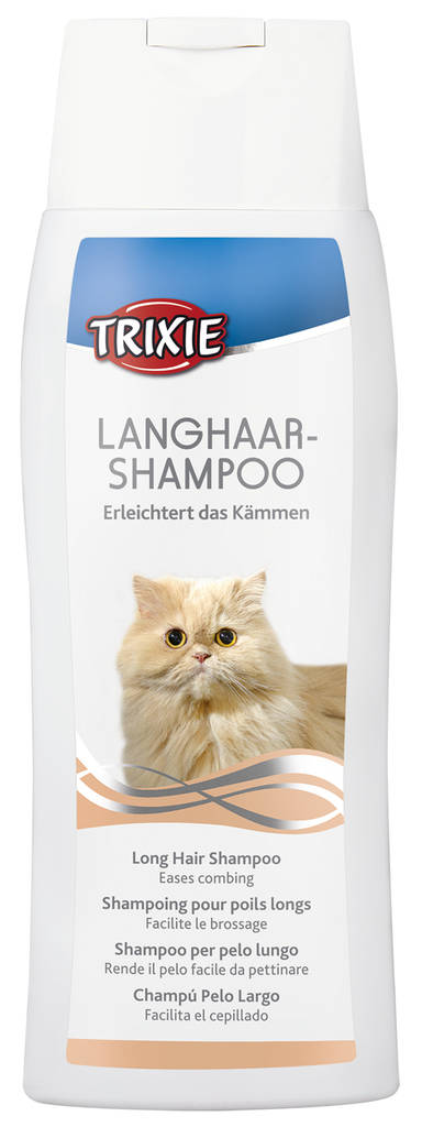 Pitkän turkin shampoo kissa 250ml Trixie - Shampoot - 016306 - 1