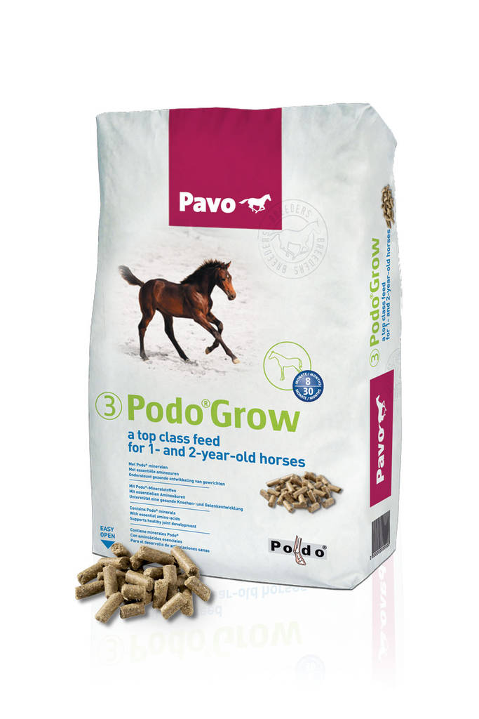 Podo Grow (3) 20kg pelletti Pavo - Täydennysrehut - 018046 - 1