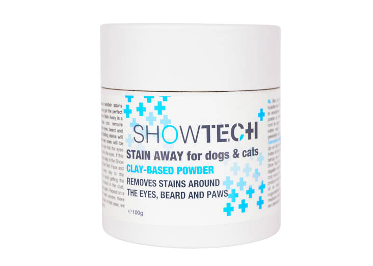 Puhdistusjauhe 100g Stain Away Show Tech+ - Koiran puhdistusliinat ja kuivapesu - 023006 - 1