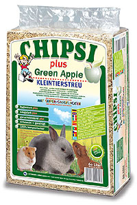 Kuivikepuru Omena 3,2kg/60L Chipsi - Pieneläinten kuivikkeet ja hiekat - 004186 - 1
