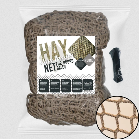 Pyöröpaaliverkko 160x155cm Slowfeeder Holland Animal Care - Heinäverkot ja syöttötelineet - 038096 - 1