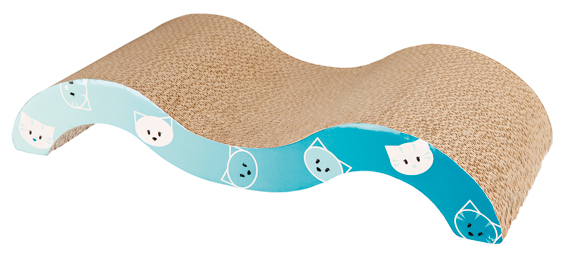 Raapimapahvi Mimi 50x9x23cm turkoosi Trixie - Kissan raapimalaudat ja -tolpat - 008636 - 1