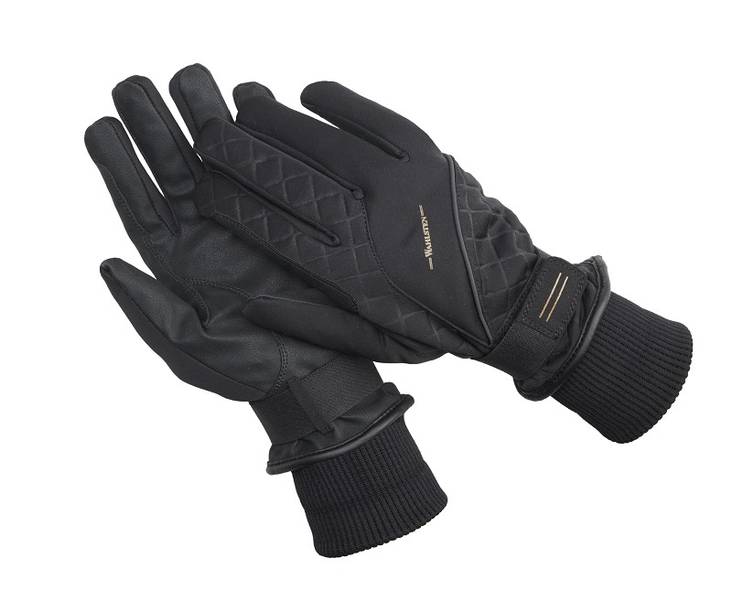 Ratsastuskäsine Sylvia Thermo musta Wahlsten - Ratsastushanskat - 031596 - 1