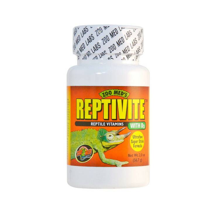 Reptivite 57g D-vitamiinilla ZOO MED'S - Matelijoiden ruokinta ja lisäravinteet - 039236 - 1