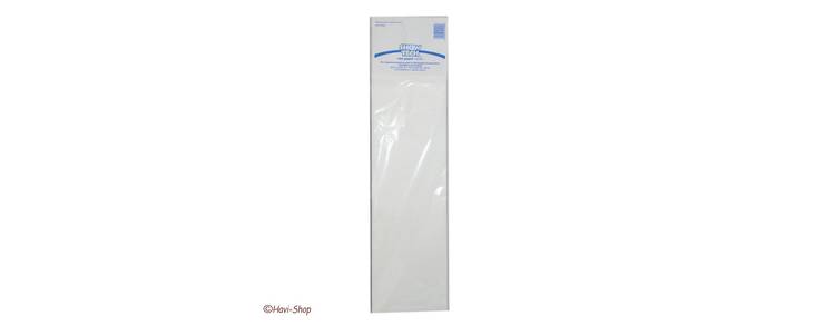 Riisipaperi 100kpl 40x10cm valkoinen Show Tech - Lenkit, rusetit, klipsit, koristeet - 021936 - 1