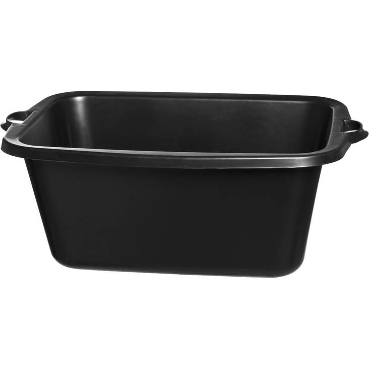 Ruokinta- tai vesikaukalo 90 L musta 93x58x36cm V-Plast - Hevosen ruokinta-astiat ja ämpärit - 030026 - 1