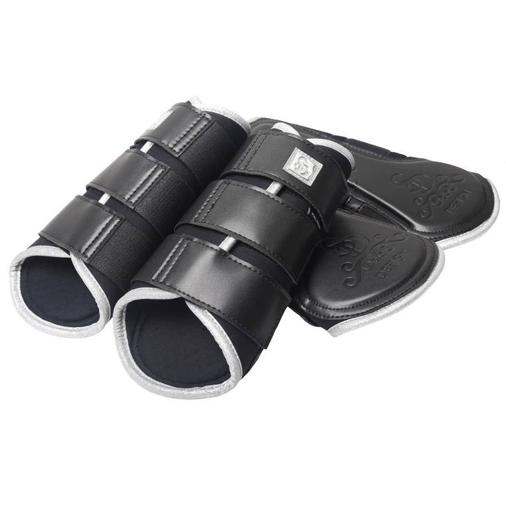 Säärisuojat 4-setti mustat A Million Dreams SD Dressage - Hevosen vuohis- ja hivutussuojat - 030836 - 1