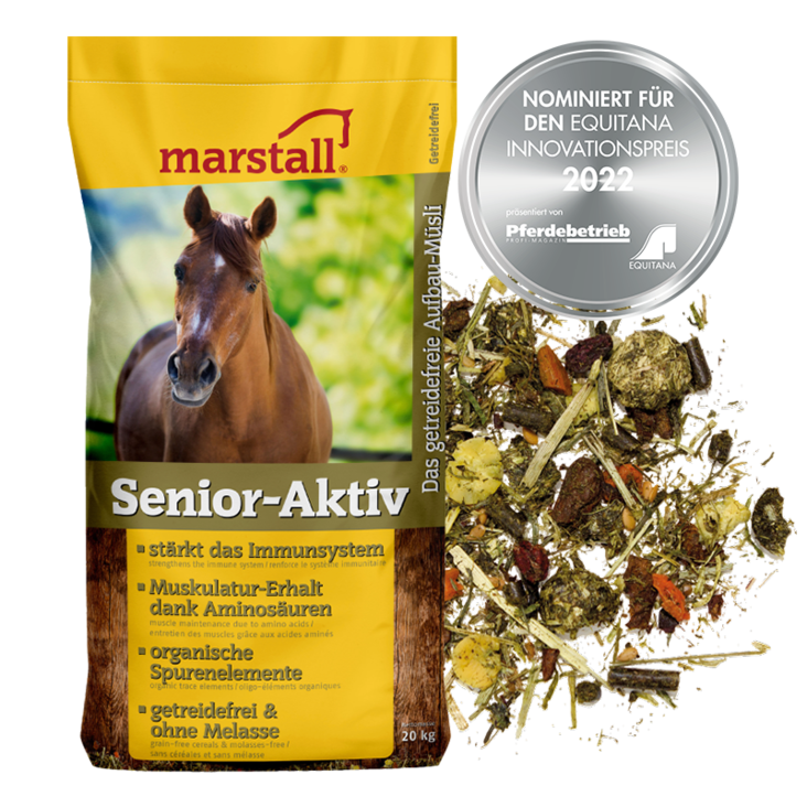 Senior Aktiv 20kg Marstall - Täydennysrehut - 034076 - 1