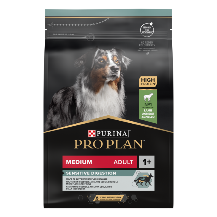 Sensitive Digestion Adult 1+ Medium Pro Plan - Koiran kuivaruoat aikuisille koirille - 001476 - 2