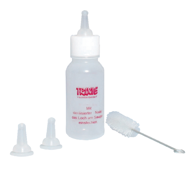Tuttipullosetti 57ml + harja Trixie - Koiranpennut ja kasvatus - 021346 - 1
