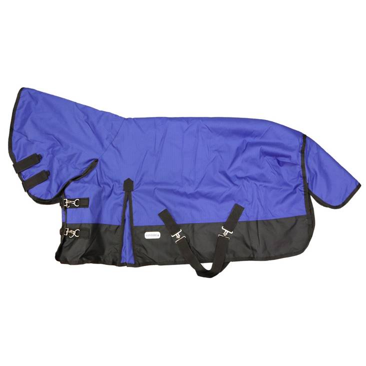 Ulkoloimi 100g fullneck sininen Coverme - Hevosen kevyttoppaloimet ulkoiluun - 022366 - 1