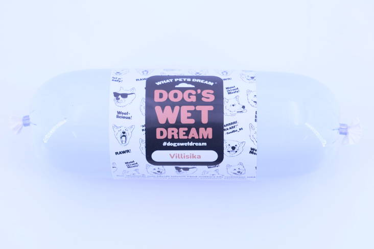 Villisika treenimakkara Dogs Wet Dream - Koiran säilykkeet aikuisille koirille - 038786 - 1