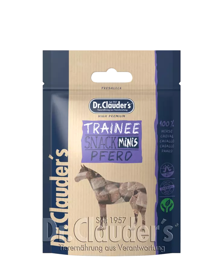 Hevonen Trainee Snack Minis 50g Dr.Clauder's - Koiran herkut ja makupalat - 040236 - 1