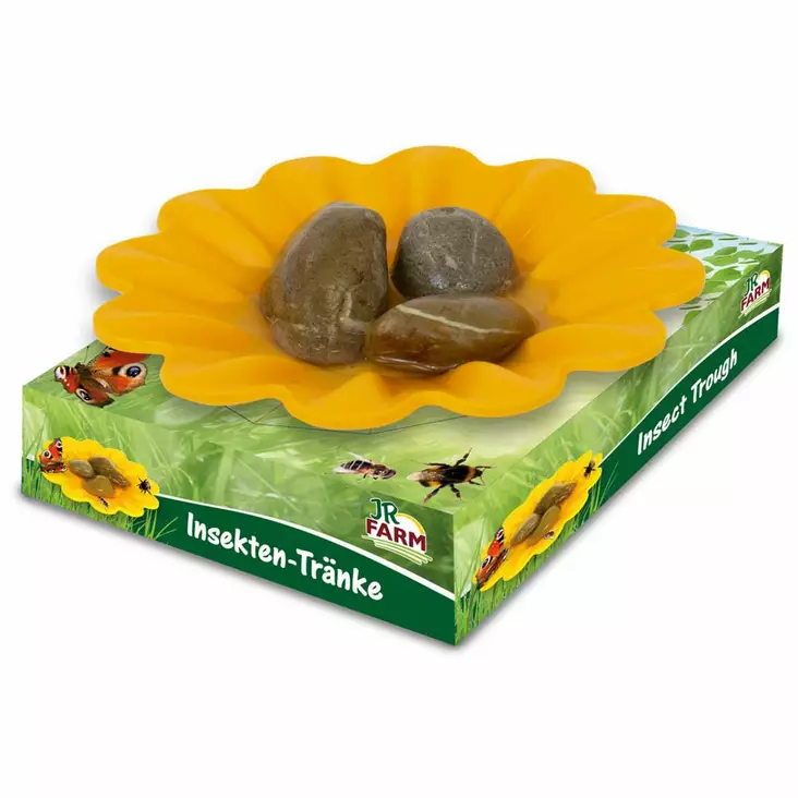 Puutarhahyönteisten kulho kukka 15cm JR Farm - Villieläinten ja -lintujen ruokinta - 046146 - 1