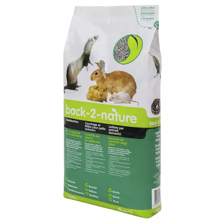 Paperikuivike 30L Back 2 nature - Pieneläinten kuivikkeet ja hiekat - 047266 - 1