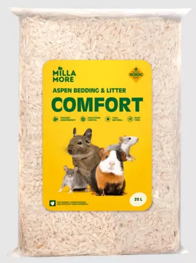 Haapakuivike Comfort 25L Millamore - Pieneläinten kuivikkeet ja hiekat - 053956 - 1