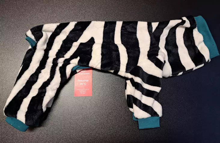 Haalari Pörröfleece L 38cm Pukuprinsessa - Koiran haalarit - 055376 - 1