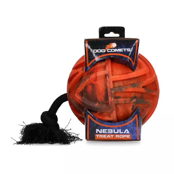 Herkkupallo köydellä Nebula Treat Rope18cm Dog Comets - Koiran pallot ja heittolelut - 057356 - 1