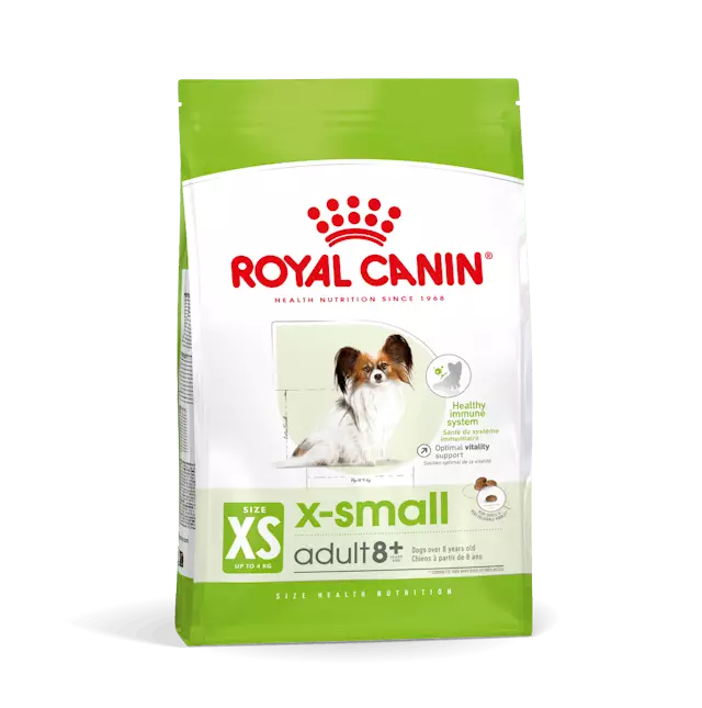 Adult 8+ X-SMALL 1,5kg Royal Canin - Koiran kuivaruoat ikääntyville koirille - 001066 - 3