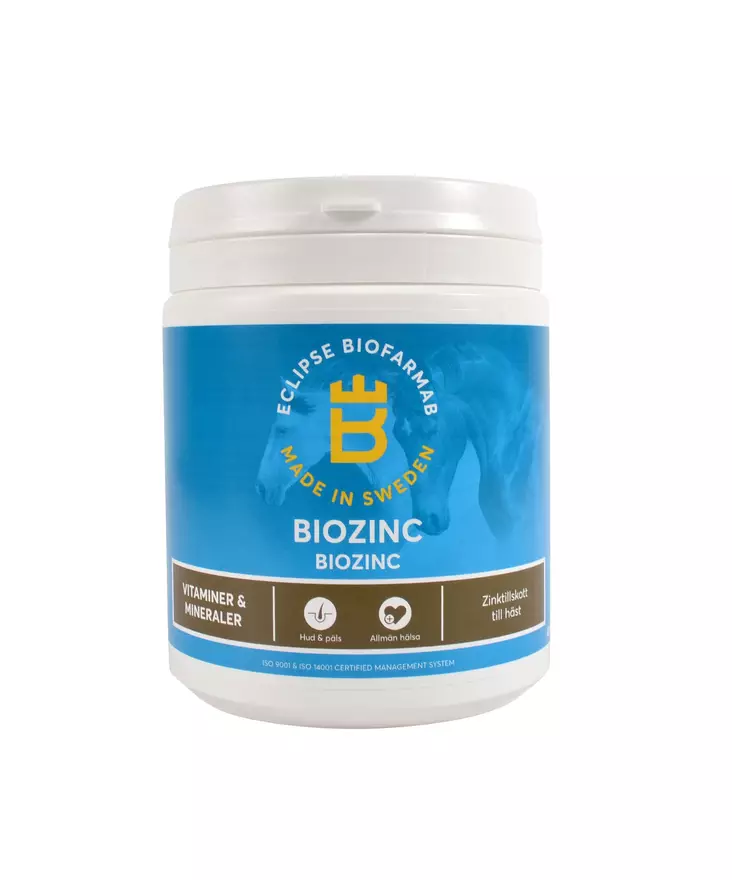 Biozinc 400g jauhe Eclipse Biofarmab - Hevosen kivennäiset ja vitamiinit - 009416 - 2