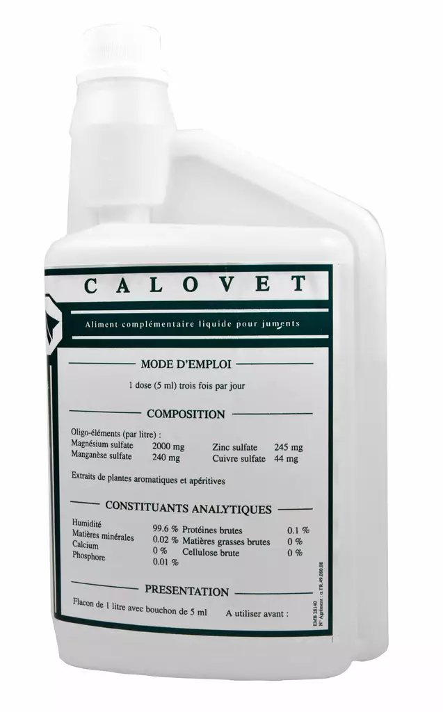 Calovet 1L Equi-Top - Tyynnyttävät, rauhoittavat, kiimahäiriöt - 003296 - 1