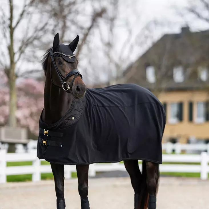 Fleeceloimi Deep Nights musta Back On Track - Hevosen fleeceloimet - 051326 - 1