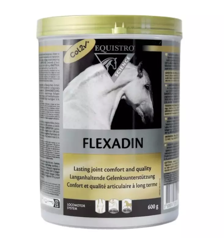 Flexadin 600g jauhe nivelille Equistro - Lisäravinteet nivelille & tukikudoksille - 013926 - 2