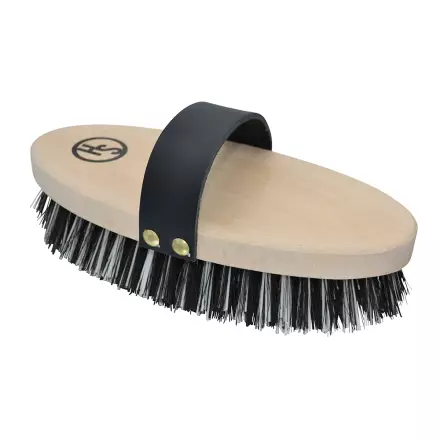 Grooming harja arenga/muoviharjas mix kiinteällä käsilenkillä Hansbo Sport - Hevosen harjat, suat ja letitys - 027926 - 1