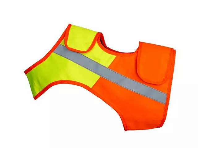 Huomioliivi Signal oranssi-keltainen Mystique - Koiran heijastimet ja turvavalot - 049726 - 1