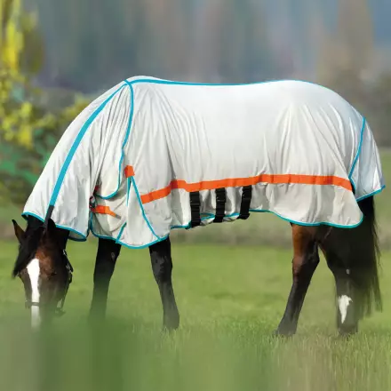 Hyönteisloimi UV-suojalla hopea Hansbo Sport - Hevosen hyönteis- ja UV-loimet - 013026 - 1