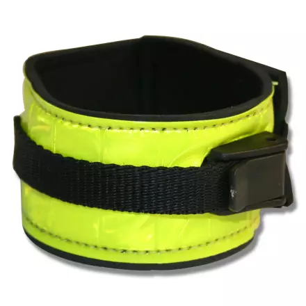 Jalkaheijastin Full pari keltainen Hansbo Sport - Hevosten heijastimet ja turvavalot - 026976 - 1