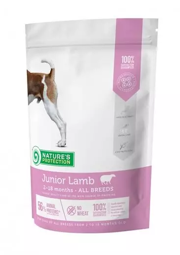 Junior Lammas All Breed 2kg Nature's Protection - Kuivaruoat pennuille ja kasvatukseen - 049476 - 1