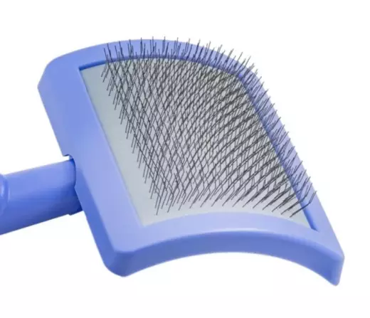 Kaareva karsta muovia L 11mm lila Tauro Pro Line - Koiran harjat, karstat ja suat - 051646 - 1