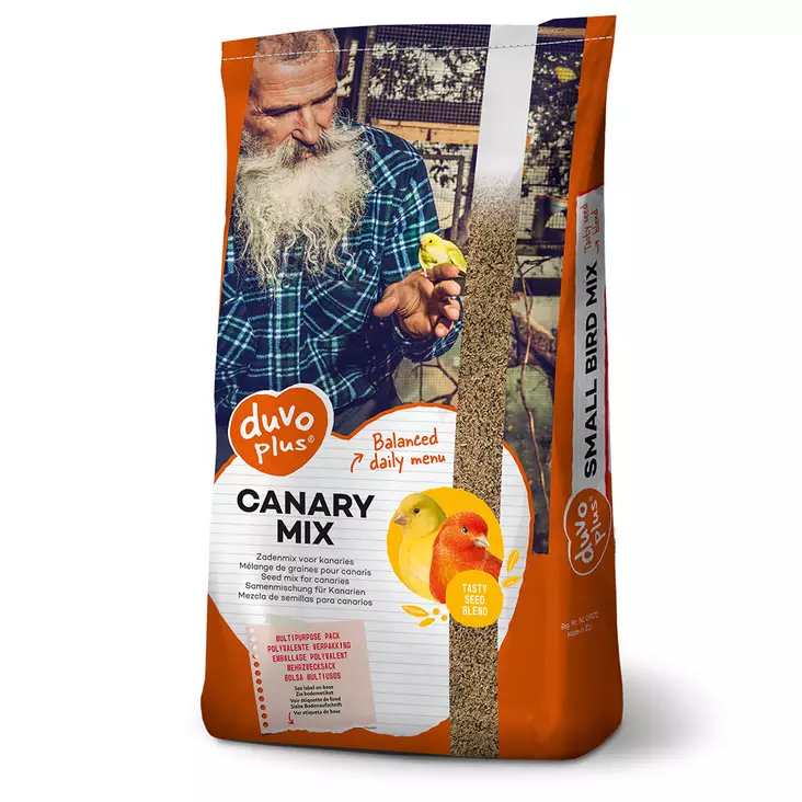 Kanarianlinnun siemensekoitus 20kg Duvo+ - Lemmikkilintujen ruoka - 060046 - 1
