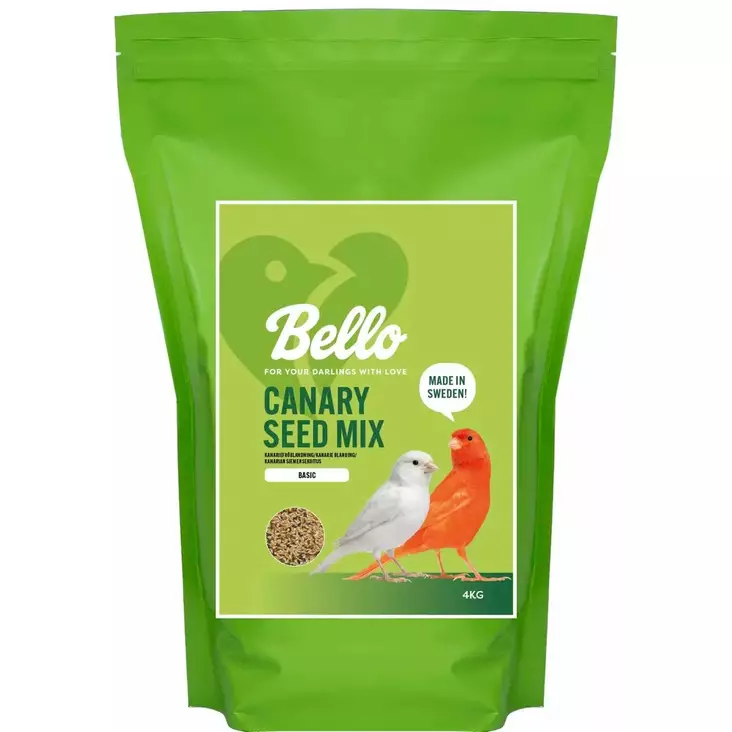 Kanarian perussiemenseos 4kg Basic Bello - Lemmikkilintujen ruoka - 059586 - 1